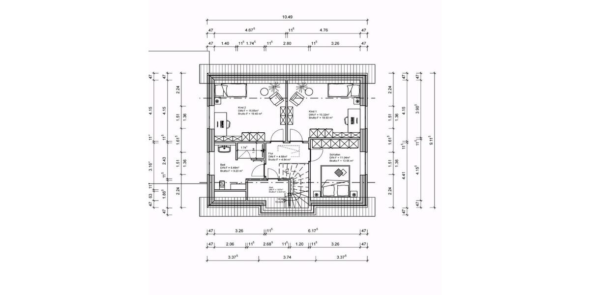 Einfamilienhaus Hatten - 5 Zimmer, 130 m&sup2;, 1.700&euro; | Angebot:26329984