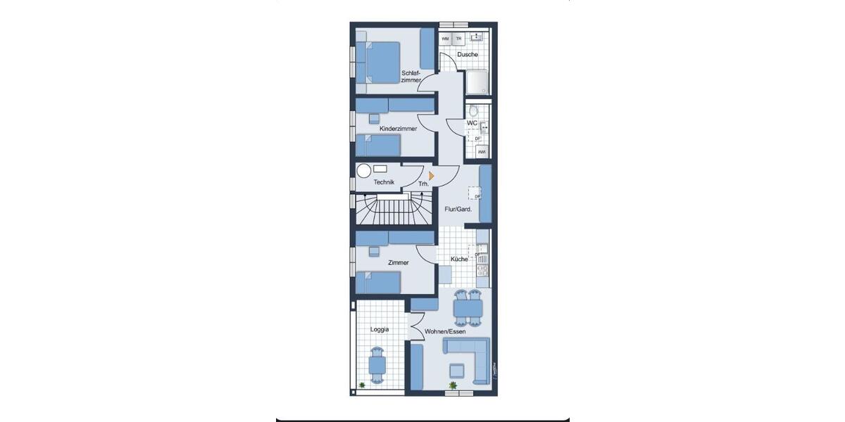 Etagenwohnung Straubing - 4 Zimmer, 92 m&sup2;, 1.185&euro; | Angebot:26537136