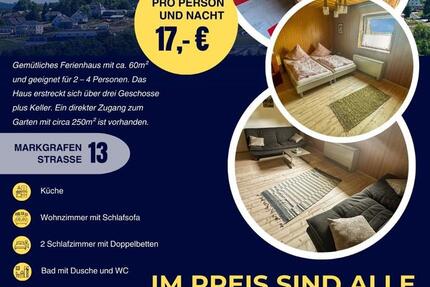 Haus zu vermieten Markgrafenstrasse 13 4 zimmer