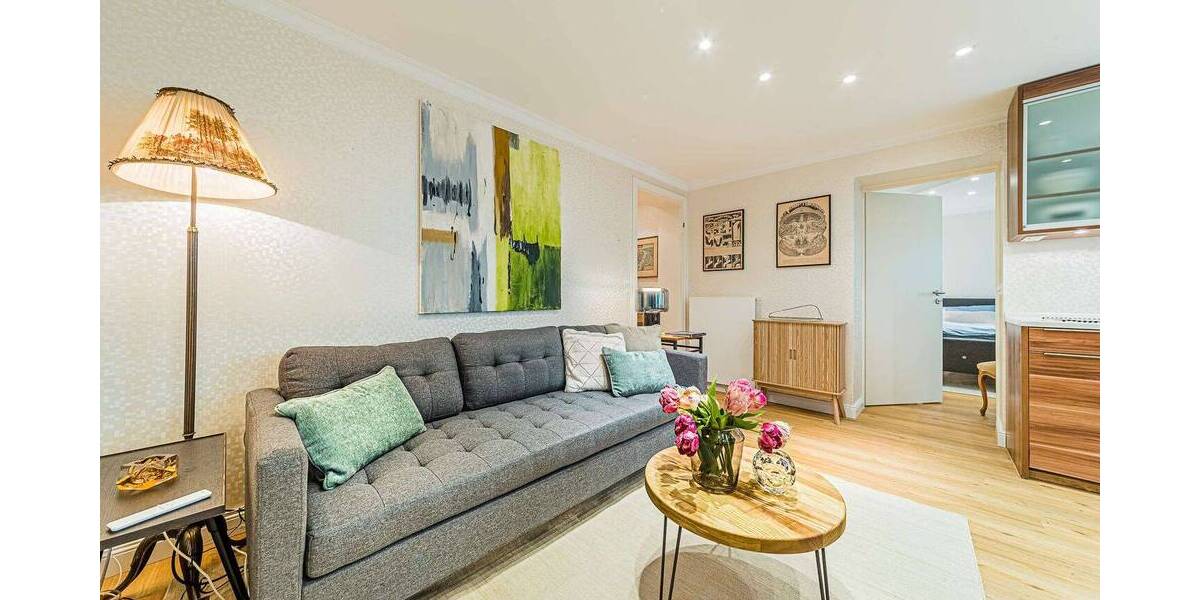 Etagenwohnung Frankfurt am Main Sachsenhausen - 2 Zimmer, 45 m&sup2;, 1.690&euro; | Angebot:26127407