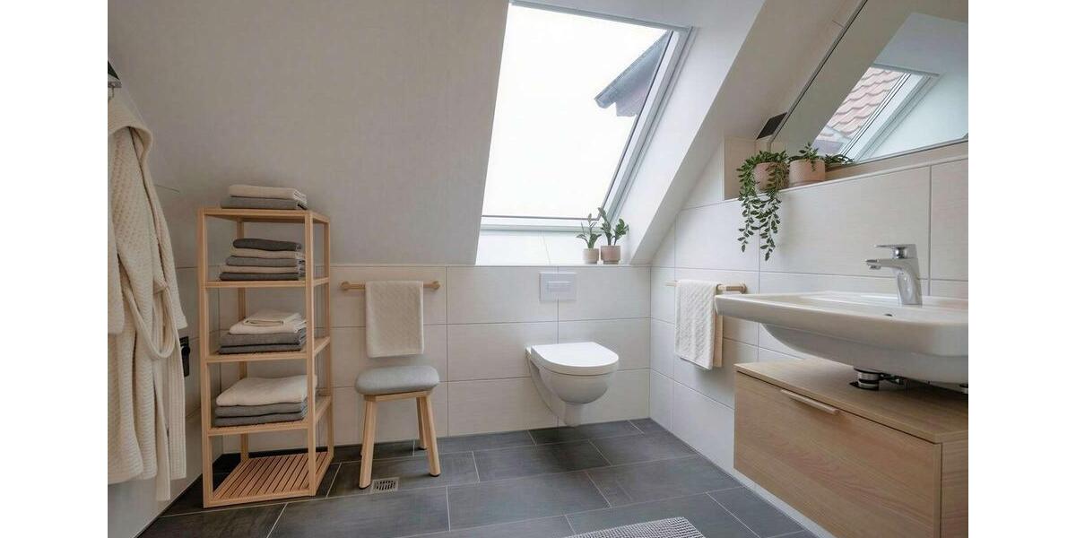 Dachgeschoßwohnung Hage - 3 Zimmer, 93 m&sup2;, 895&euro; | Angebot:25057172