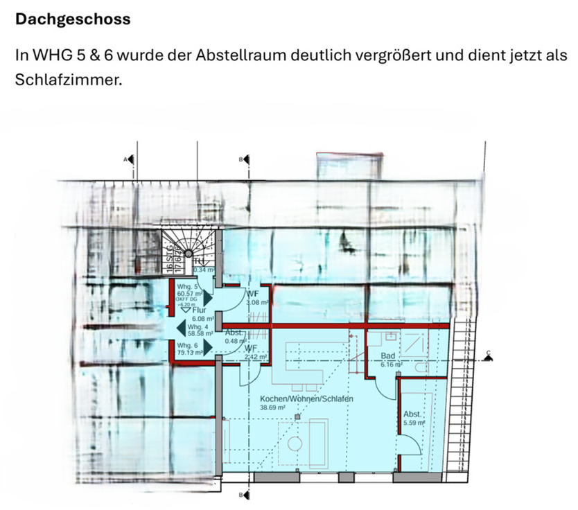 WHG 6 Attraktive Mietwohnung im Herzen von Rotenburg
