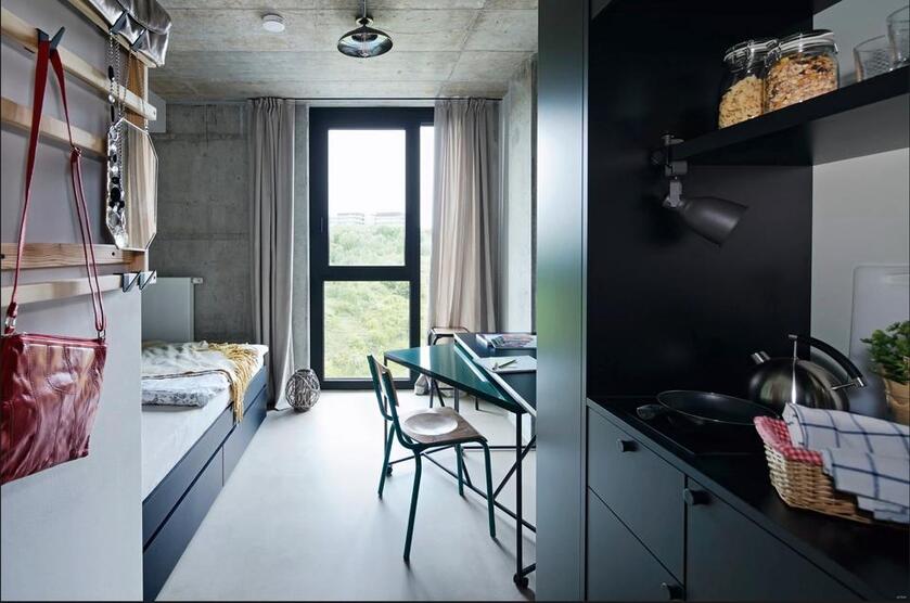 Einzelapartment(Fully-furnished Student Studio) in Riedberg