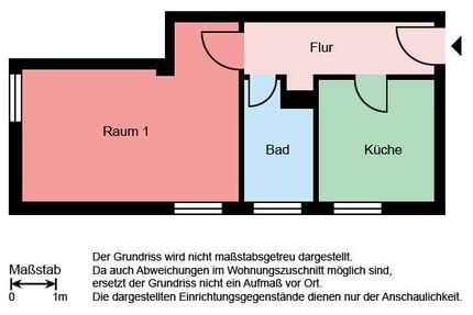 Wohnung Plettenberg Kersmecke - 1 Zimmer, 34 m&sup2;, 299&euro; | Angebot:27235654