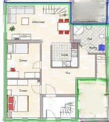 Maisonettenwohnung Hohenlockstedt - 4 Zimmer, 88 m&sup2;, 800&euro; | Angebot:26423436