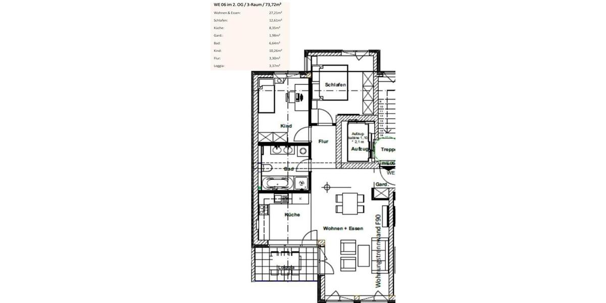 Wohnen auf Zeit Magdeburg Leipziger Straße - 2 Zimmer, 41 m&sup2;, 1.138&euro; | Angebot:25886868