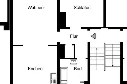 Wohnung Essen Stadtbezirk IV - 2 Zimmer, 55 m&sup2;, 509&euro; | Angebot:24494878