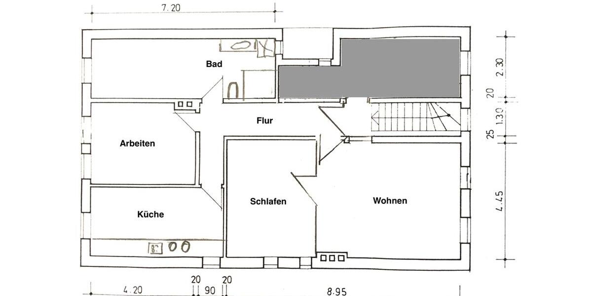3-Zimmer direkt in der City von Wunstorf ; inkl. Küche 3 zimmer