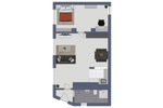 Etagenwohnung Stralsund - 2 Zimmer, 49 m&sup2;, 429&euro; | Angebot:26623919