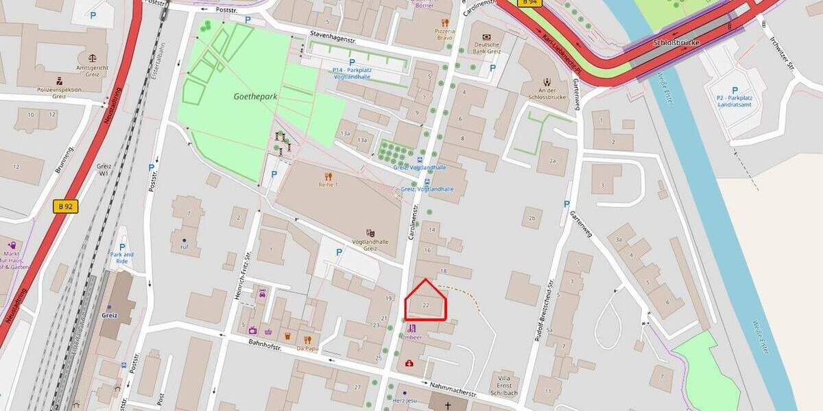 Etagenwohnung Greiz Irchwitz - 2 Zimmer, 72 m&sup2;, 432&euro; | Angebot:25729333