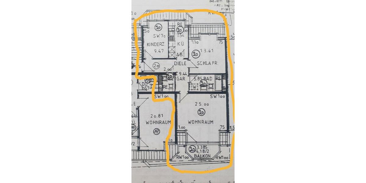 Etagenwohnung Bremen Blumenthal - 3 Zimmer, 75 m&sup2;, 860&euro; | Angebot:27642541