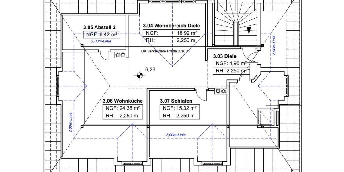 Dachgeschoßwohnung Schleusingen - 2.5 Zimmer, 72 m&sup2;, 630&euro; | Angebot:26112911