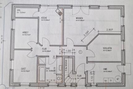 Wohnung Viöl - 4 Zimmer, 107 m&sup2;, 1.190&euro; | Angebot:25127224