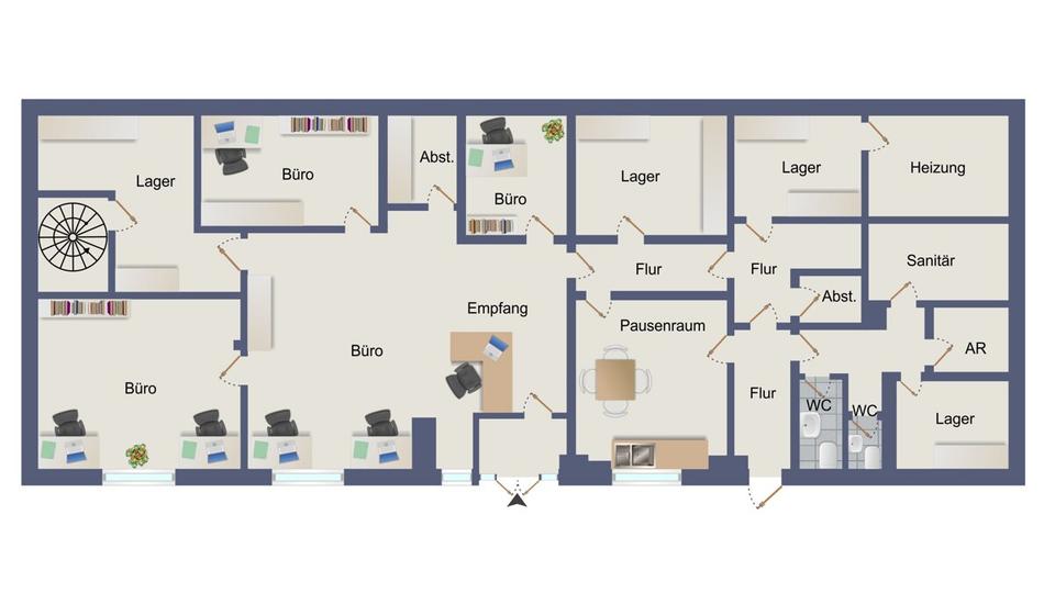 Gewerbeobjekt Hünfeld - 1.800&euro; | Angebot:26445542