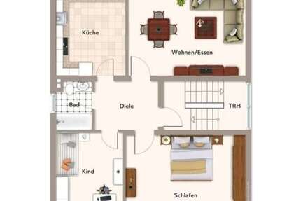 Wohnung Overath - 3 Zimmer, 63 m&sup2;, 760&euro; | Angebot:27524974