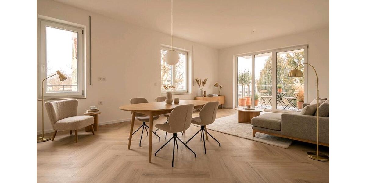 Etagenwohnung Regensburg Gallingkofen - 3 Zimmer, 84 m&sup2;, 1.320&euro; | Angebot:26042075