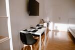 Helle möblierte Einzimmerwohnung (Perfekt für Pendler) 1 zimmer