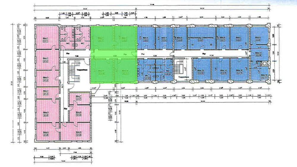 Gewerbeobjekt Halberstadt - 4 Zimmer, 107 m&sup2;, 642&euro; | Angebot:25681816