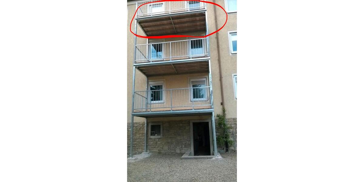 Etagenwohnung Kitzingen - 2 Zimmer, 54 m&sup2;, 750&euro; | Angebot:25966013