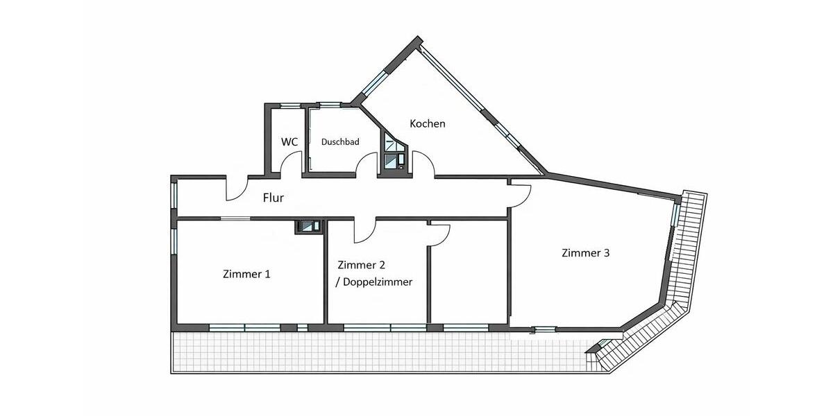 Wohnen auf Zeit Ulm - 3 Zimmer, 16 m&sup2;, 605&euro; | Angebot:26424178
