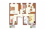 Helle und moderne 4-Raum- Wohnung mit Balkon und Gartenanteil 4 zimmer