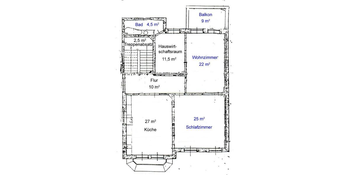 3-Zimmer Teilwohnung in WG im Stadtteil 