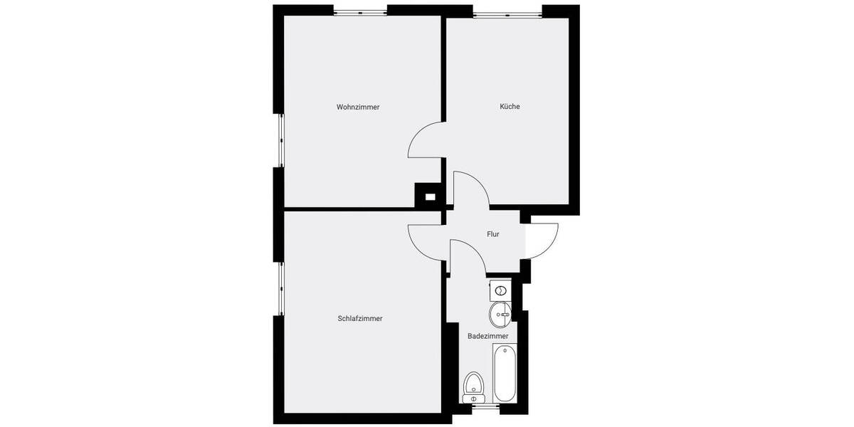 Etagenwohnung Niederwürschnitz - 2 Zimmer, 50 m&sup2;, 340&euro; | Angebot:20592099