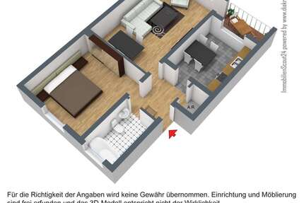 Wohnung zum Mieten in Hagen 342 € 61 m²