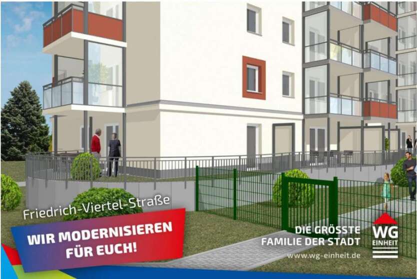 Wohnung zum Mieten in Chemnitz 426 € 56.76 m² 2 zimmer