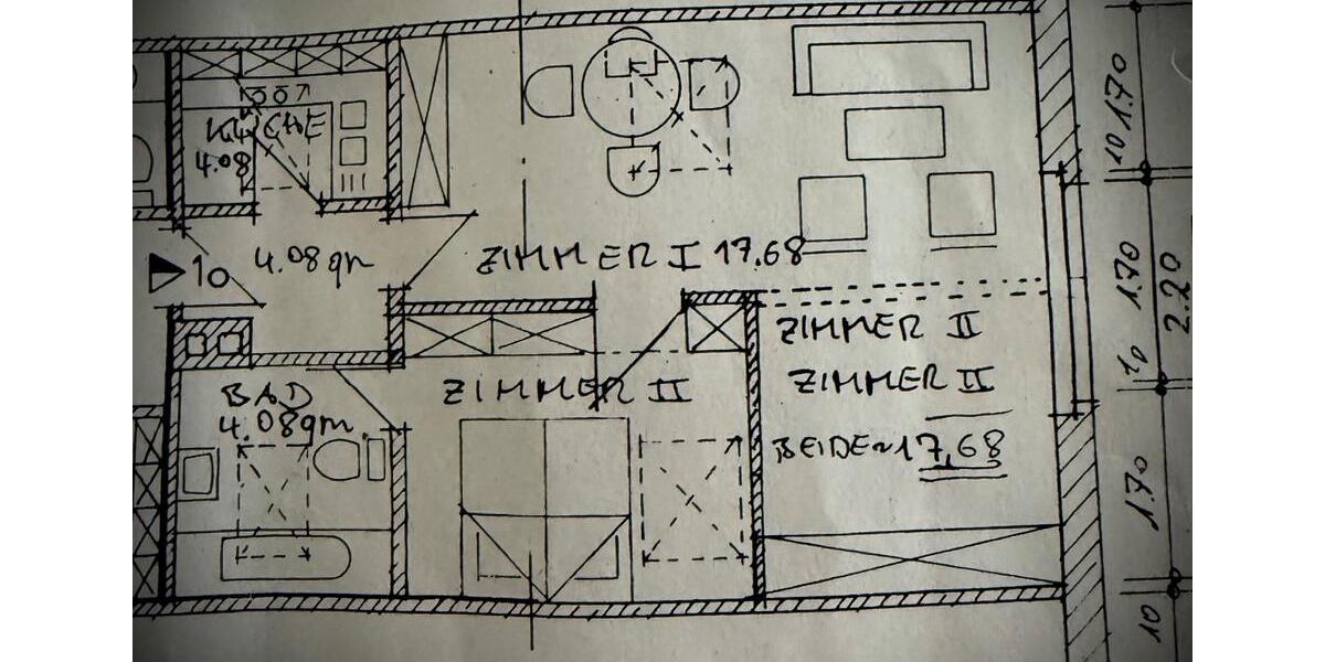 Dachgeschoßwohnung Bremervörde - 1 Zimmer, 4 m&sup2;, 700&euro; | Angebot:24781342