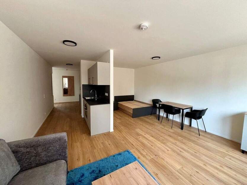 Großzügige, möblierte 1-Zimmer-Wohnung zum Erstbezug!