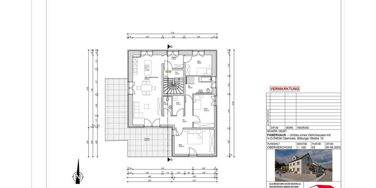 Etagenwohnung Oberweis - 2 Zimmer, 86 m&sup2;, 990&euro; | Angebot:26554987