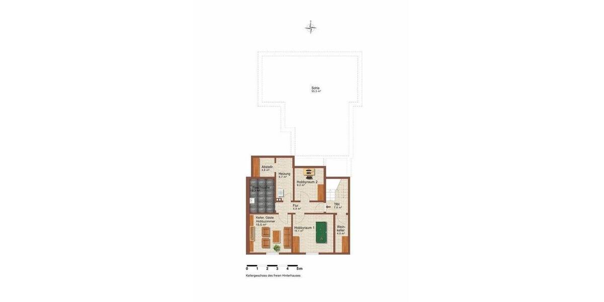 Einfamilienhaus Hamburg Niendorf - 6 Zimmer, 210 m&sup2;, 4.200&euro; | Angebot:26616913