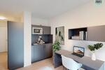 Modernes 1-Zimmer-Apartment zimmer