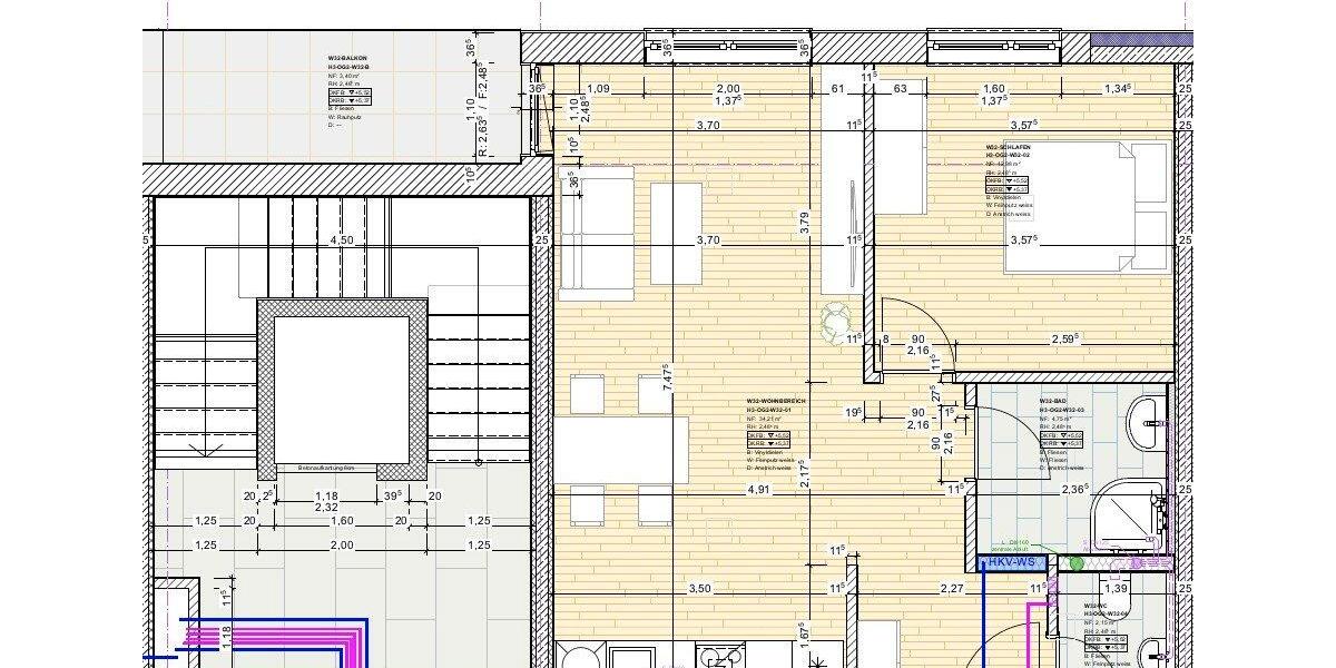 Etagenwohnung Sulz am Neckar - 2.5 Zimmer, 58 m&sup2;, 690&euro; | Angebot:25985355