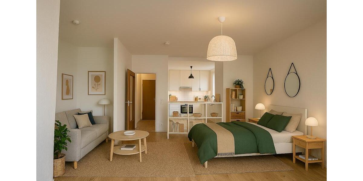 Etagenwohnung Essen Stadtbezirk VII - 1 Zimmer, 47 m&sup2;, 485&euro; | Angebot:26589329