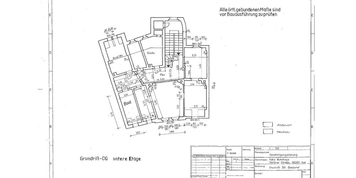 Dachgeschoßwohnung Aue-Bad Schlema Bad Schlema - 5 Zimmer, 157 m&sup2;, 680&euro; | Angebot:25639195