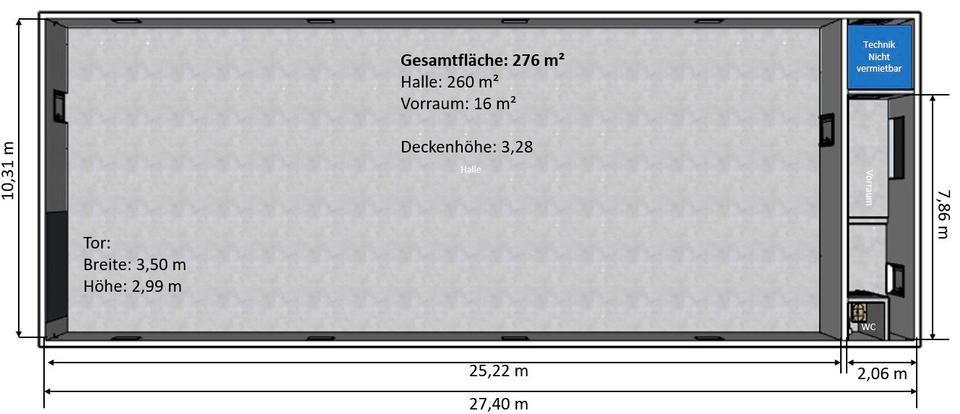 Gewerbeobjekt Zweiflingen - 5&euro; | Angebot:26051194