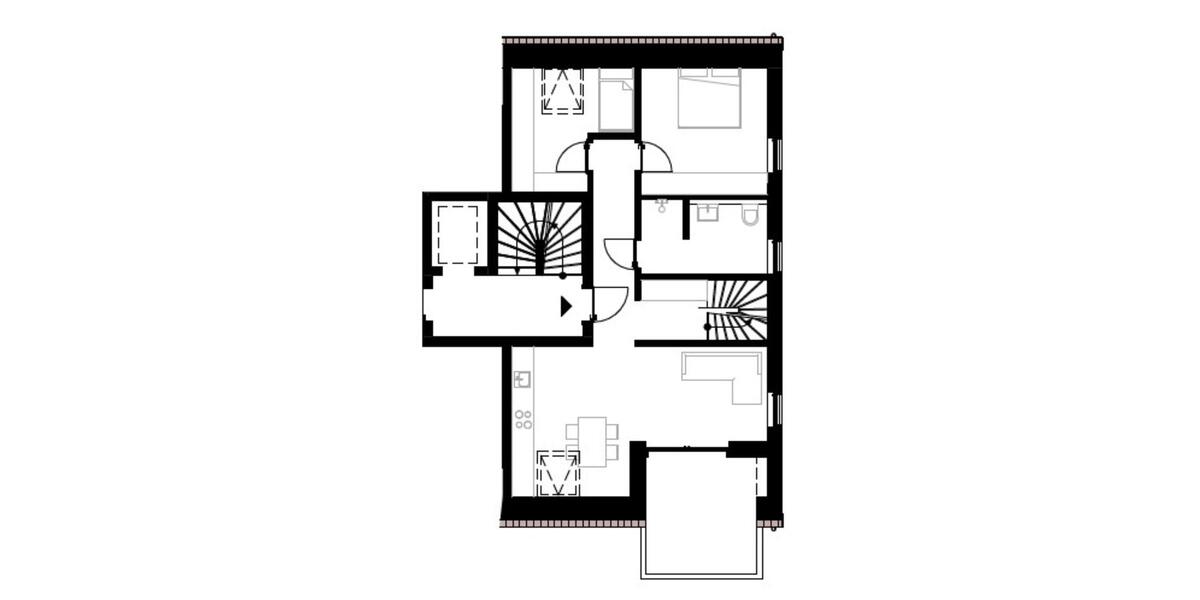 Maisonettenwohnung Münster Berg Fidel - 4 Zimmer, 96 m&sup2;, 1.550&euro; | Angebot:24848936