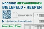 Erdgeschoßwohnung Bielefeld Mitte - 2 Zimmer, 76 m&sup2;, 1.153&euro; | Angebot:26023923