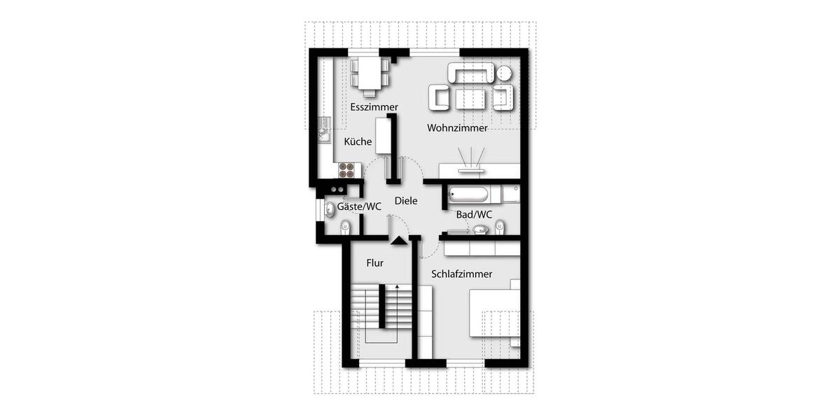 Etagenwohnung Hürth - 2 Zimmer, 76 m&sup2;, 915&euro; | Angebot:26236665