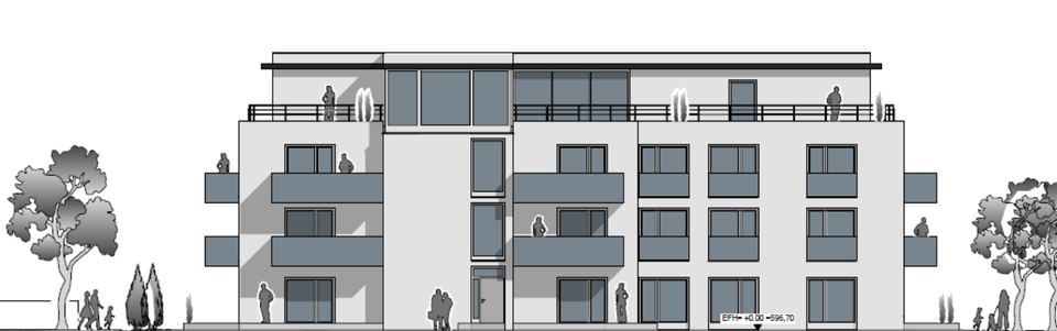 Etagenwohnung Memmingen - 2 Zimmer, 60 m&sup2;, 995&euro; | Angebot:24428047