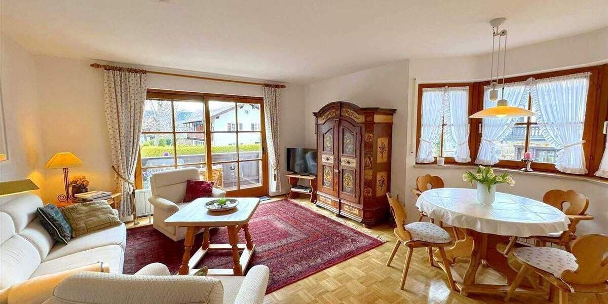 Etagenwohnung Garmisch-Partenkirchen Partenkirchen - 2 Zimmer, 60 m&sup2;, 1.100&euro; | Angebot:25745046