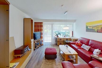 Freundliche, gut geschnittene 3-Zimmer-Wohnung mit Gartenblick 3 zimmer