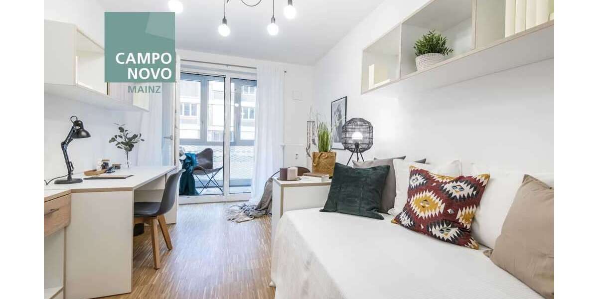 Etagenwohnung Mainz Hartenberg-Münchfeld - 1 Zimmer, 22 m&sup2;, 570&euro; | Angebot:27262830