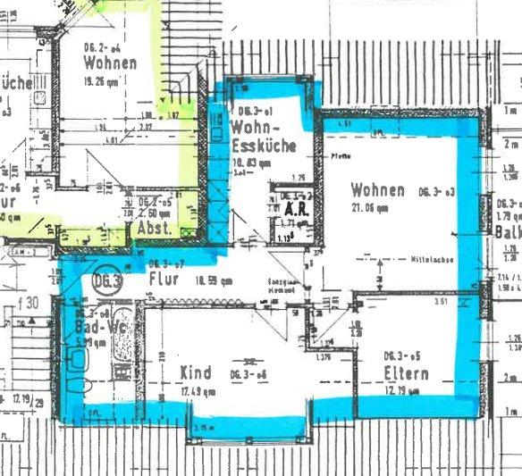Dachgeschoßwohnung Rosdorf - 3 Zimmer, 81 m&sup2;, 770&euro; | Angebot:26338456