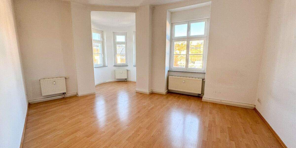 Große 3-Raum-Wohnung im Zentrum von Aue 3 zimmer