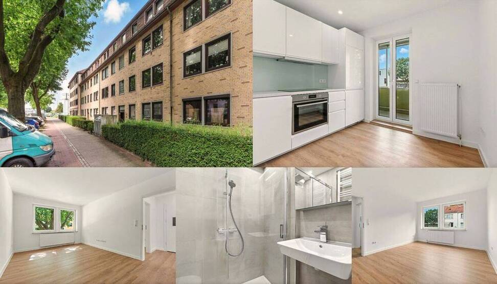 Erstbezug nach Sanierung: Stilvolle 3-Zimmer-Wohnung zentral in Bremen-Neustadt