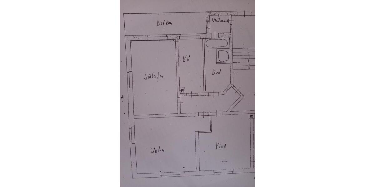 3-Raum-Wohnung mit Balkon - ländlich mit guter Infrastruktur 3 zimmer