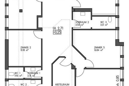 Wohnung Wolfhagen - 7 Zimmer, 175 m&sup2;, 1.100&euro; | Angebot:26692929